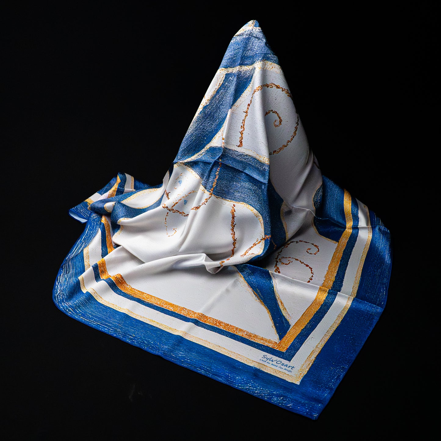 Carré bleu