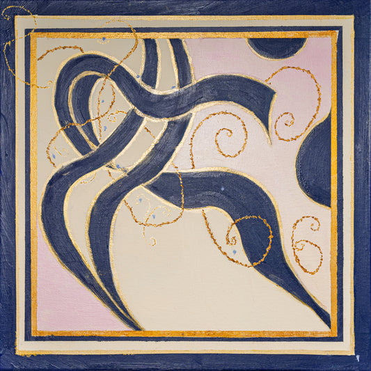 Carré bleu